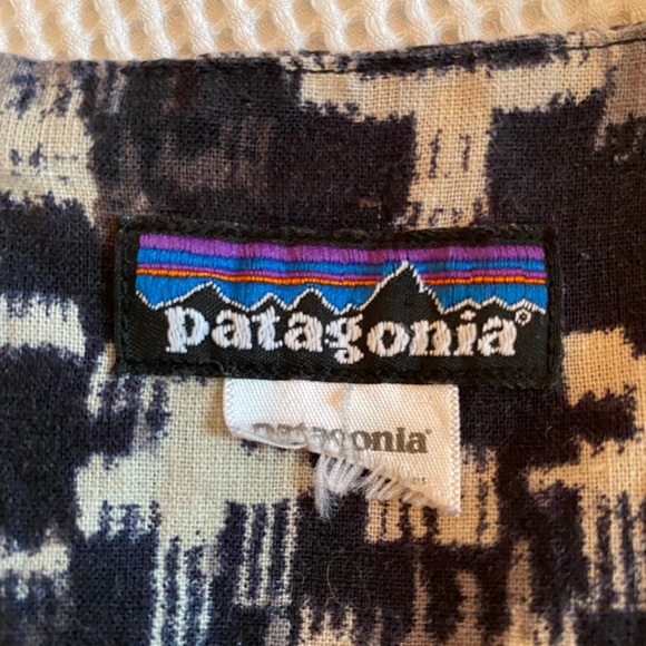 Patagonia Aztec Organic Cotton and Hemp adjustable tank top. Size 16 or XL? - Picture 3 of 12